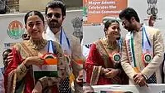 Vijay and Rashmika Lead India Day Parade