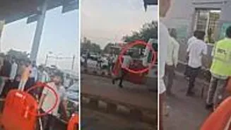 MLA Nephew Attacks Toll Staff With Bats