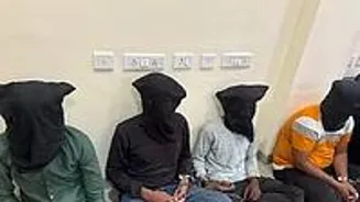Four Arrested, Bank Heist Mastermind At Large