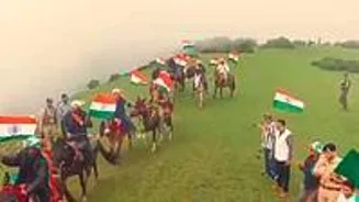 Tribals Lead Patriotic Rally in Kashmir