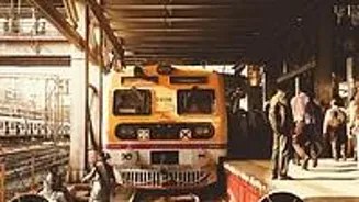 Mumbai Train Services Delayed Due to Rains