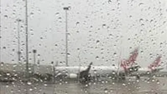Mumbai Flights Delayed Due to Heavy Rains