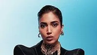 Bhumi Pednekar Wows In Sculpted Mini Dress