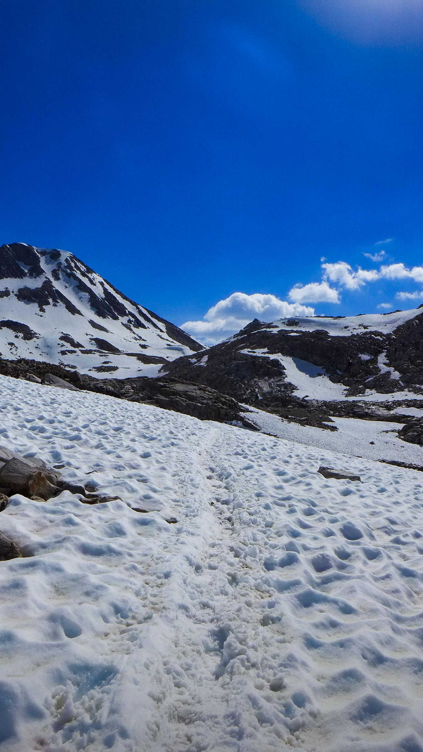Hiker Faces Challenges on Snow-Covered Pacific Crest Trail