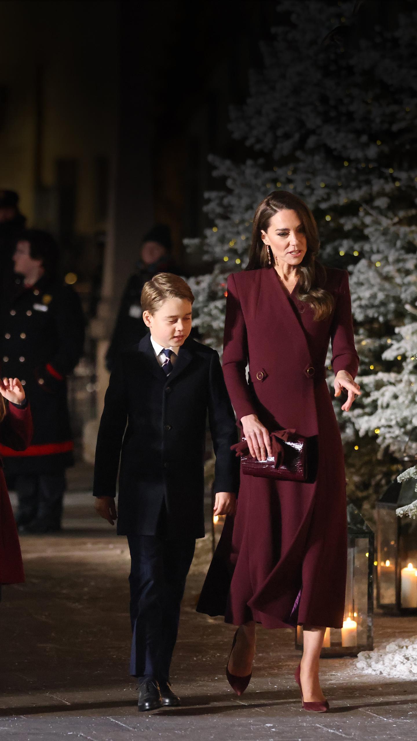 Princess Kate Attends Festival of Remembrance with Prince George, Honoring Military Service