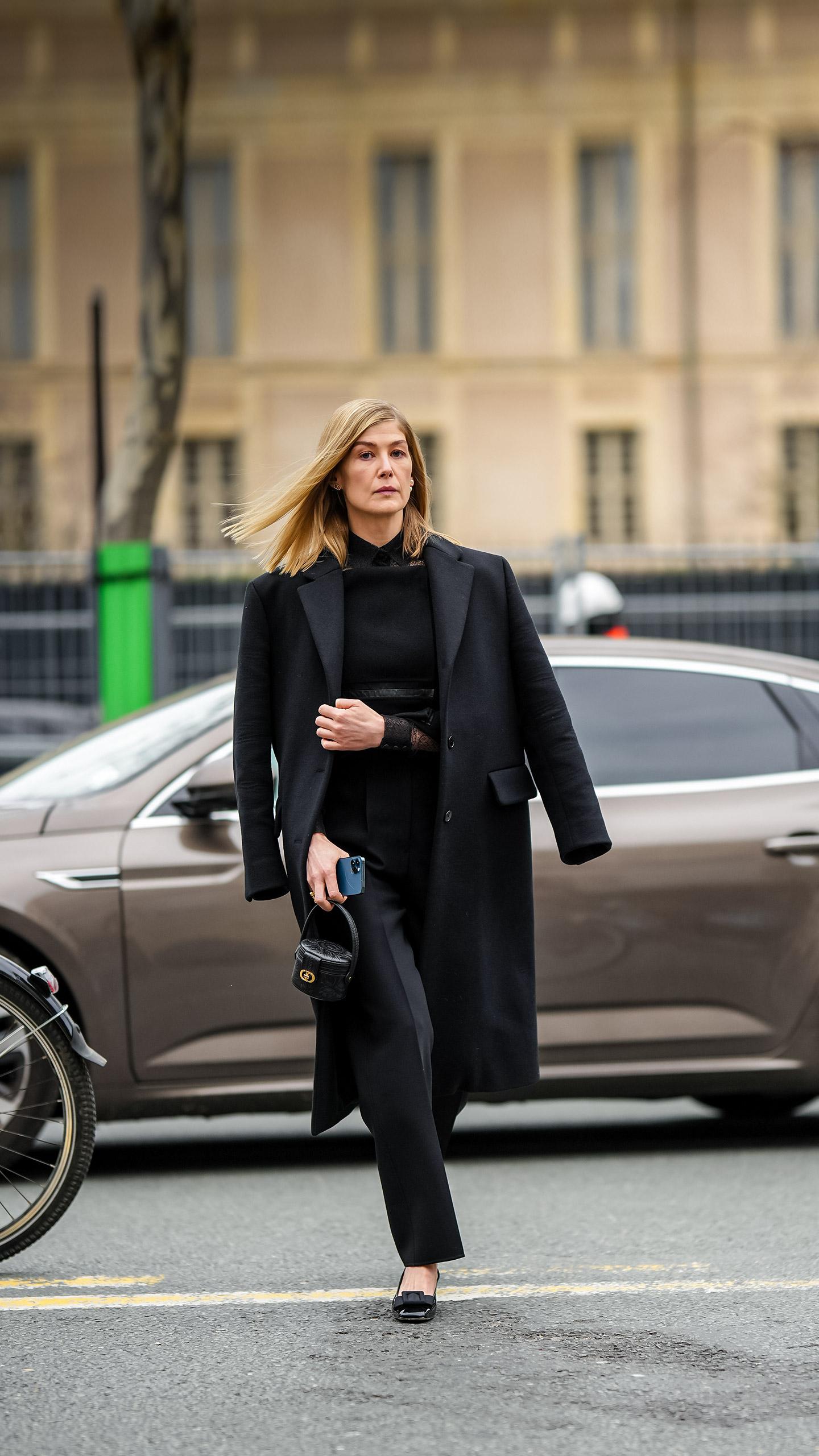 Phoebe Philo's Funnel-Neck Jacket Becomes a Street Style Staple